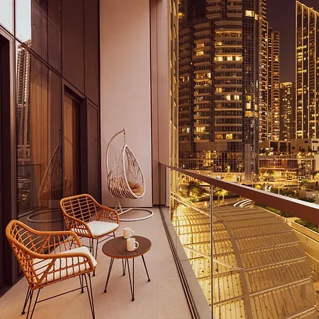 Emaar Grande - Elegant 1 Bedroom Apartment - Infinity Pool - 1Min To Dubai Mall And Burj Khalifa Exterior photo