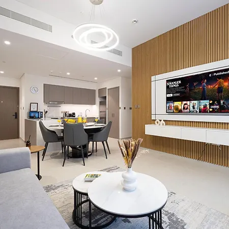Emaar Grande - Elegant 1 Bedroom Apartment - Infinity Pool - 1Min To Dubai Mall And Burj Khalifa Exterior photo
