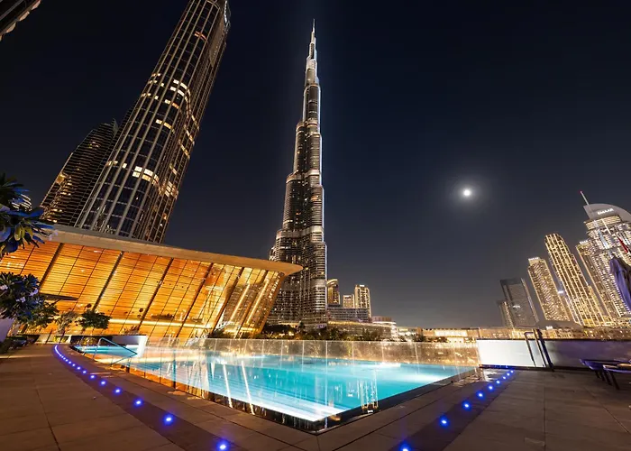 Emaar Grande - Elegant 1 Bedroom Apartment - Infinity Pool - 1Min To Dubai Mall And Burj Khalifa