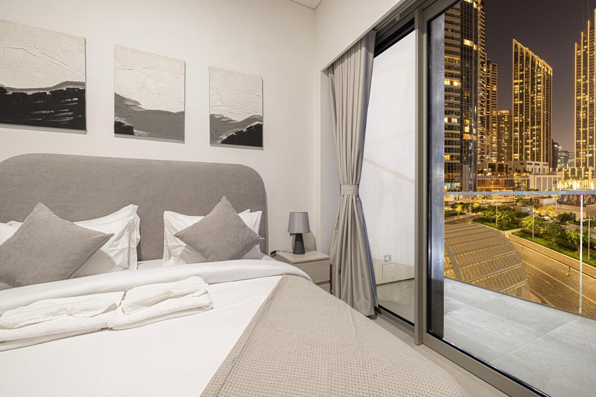 Apartment Emaar Grande - Elegant 1 Bedroom - Infinity Pool - 1min To Mall And Burj Khalifa *