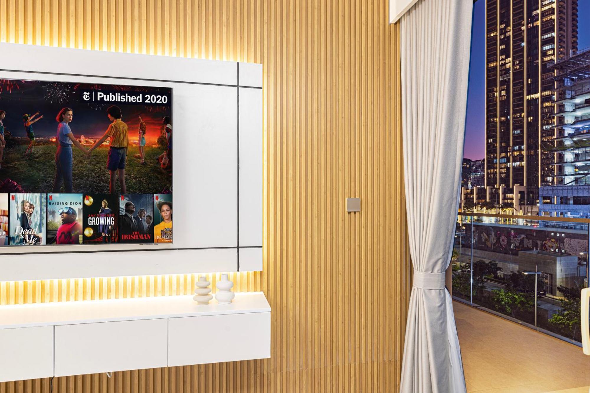 Emaar Grande - Elegant 1 Bedroom - Infinity Pool - 1min To Mall And Burj Khalifa Apartment *