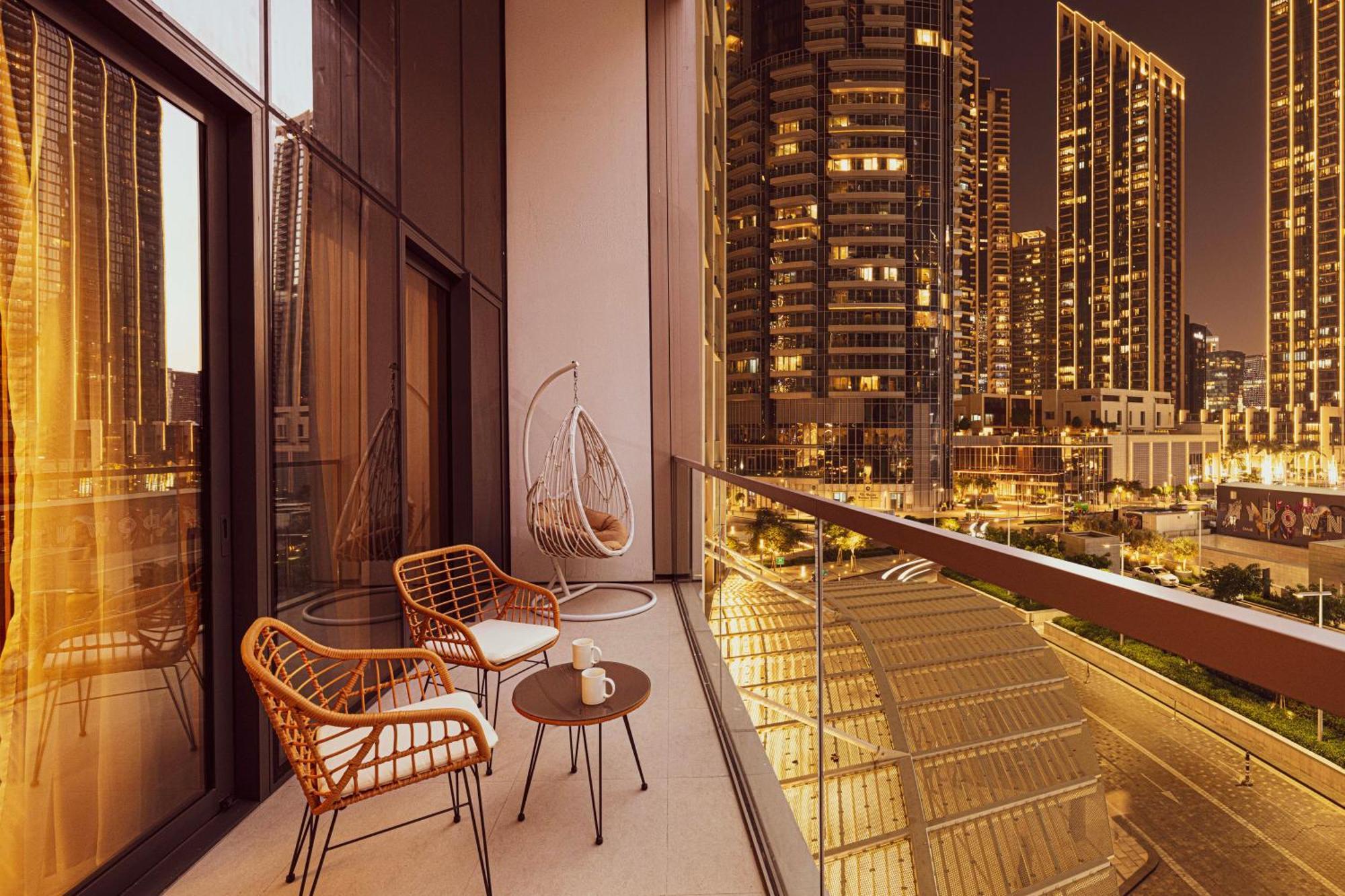 Apartment Emaar Grande - Elegant 1 Bedroom - Infinity Pool - 1min To Mall And Burj Khalifa Dubai