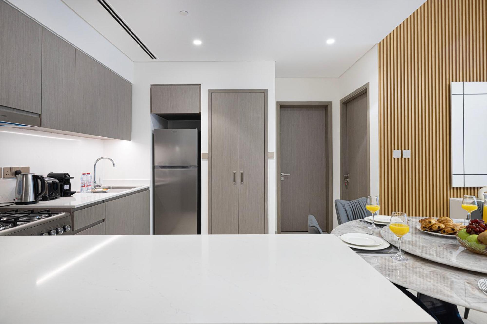 Emaar Grande - Elegant 1 Bedroom - Infinity Pool - 1min To Mall And Burj Khalifa * Dubai