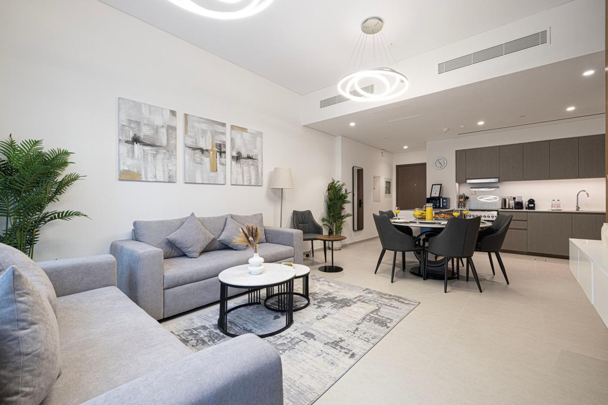 Apartment Emaar Grande - Elegant 1 Bedroom - Infinity Pool - 1min To Mall And Burj Khalifa Dubai