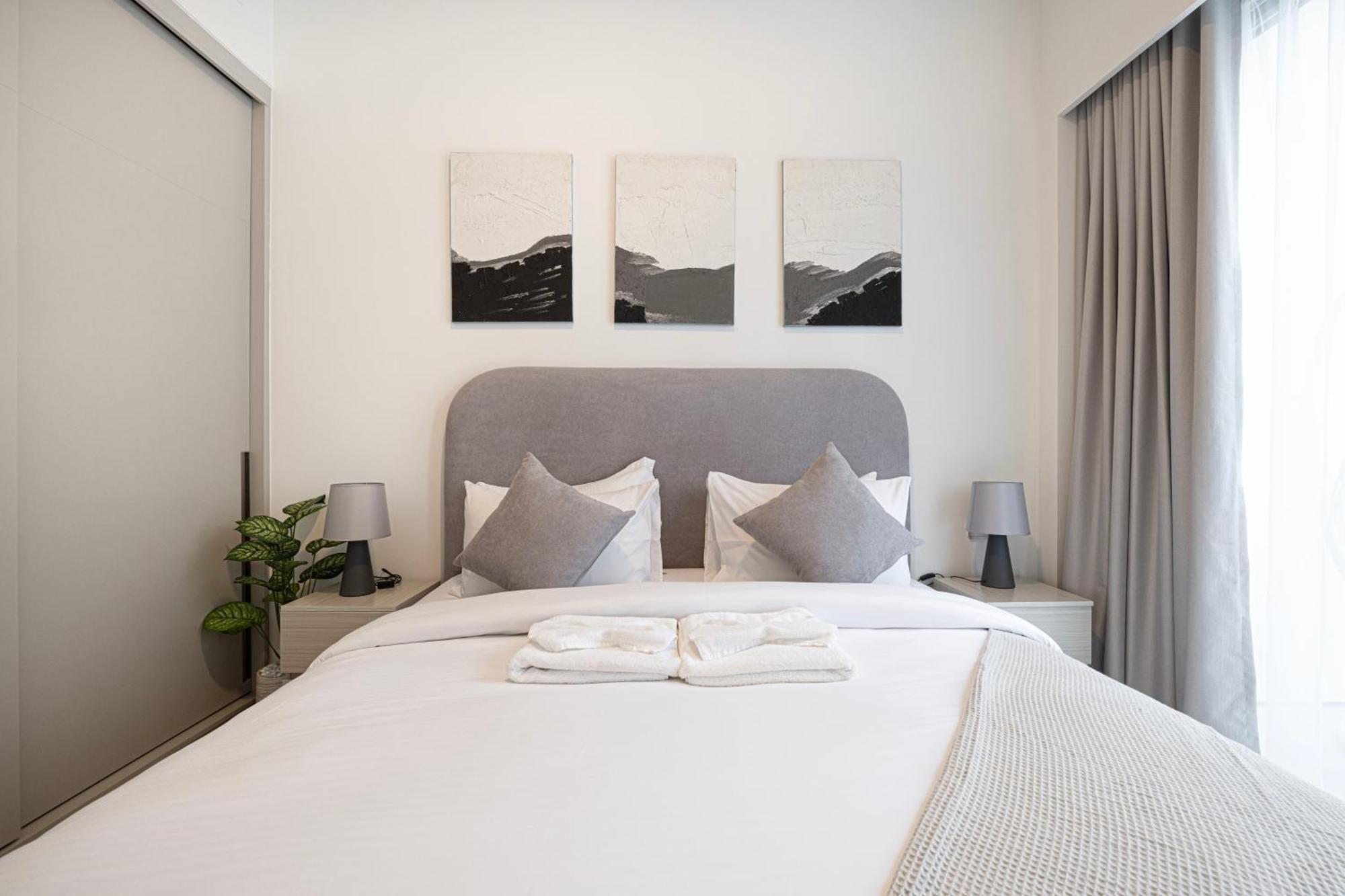 Apartment Emaar Grande - Elegant 1 Bedroom - Infinity Pool - 1min To Mall And Burj Khalifa