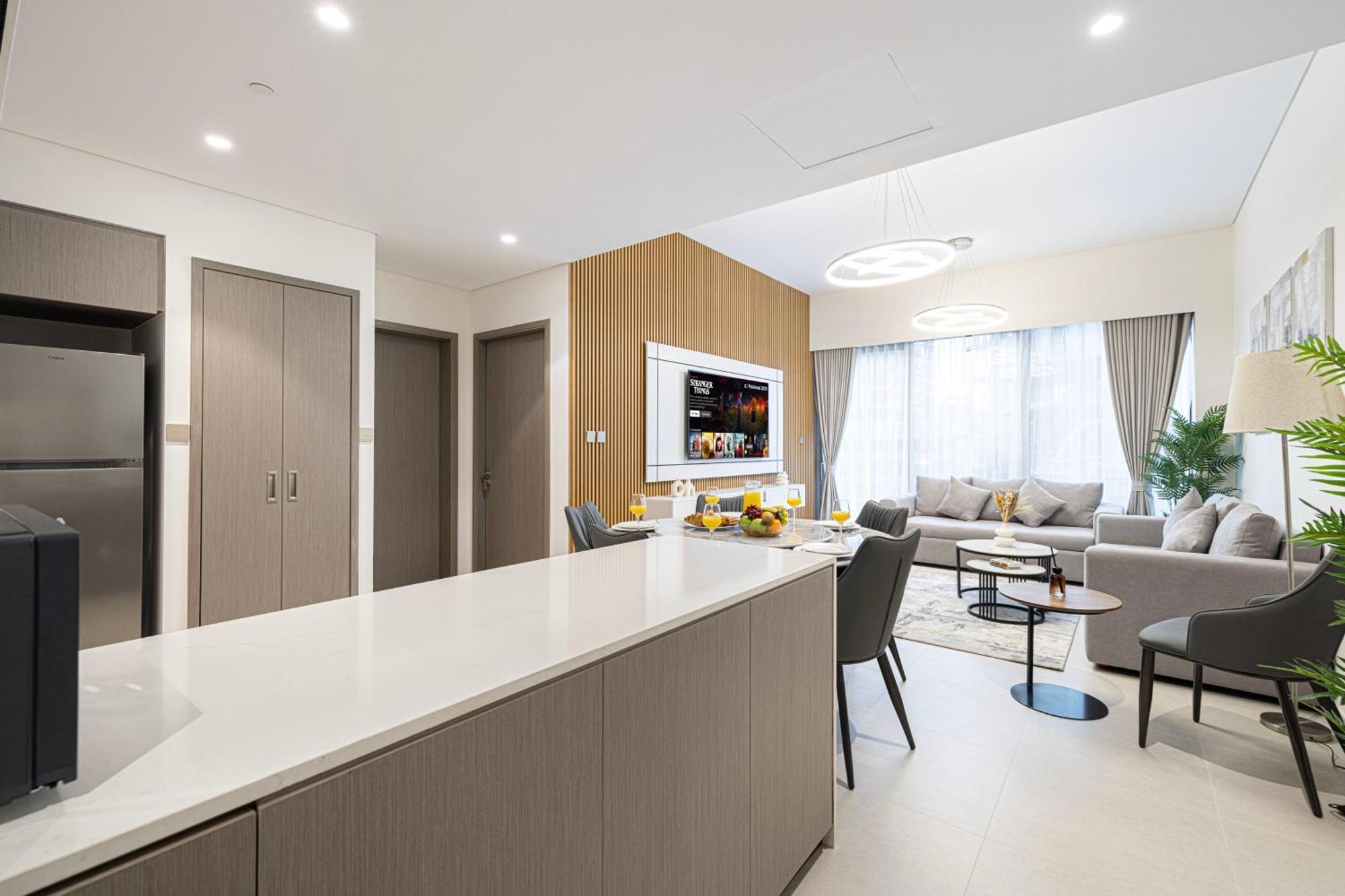 Emaar Grande - Elegant 1 Bedroom - Infinity Pool - 1min To Mall And Burj Khalifa *