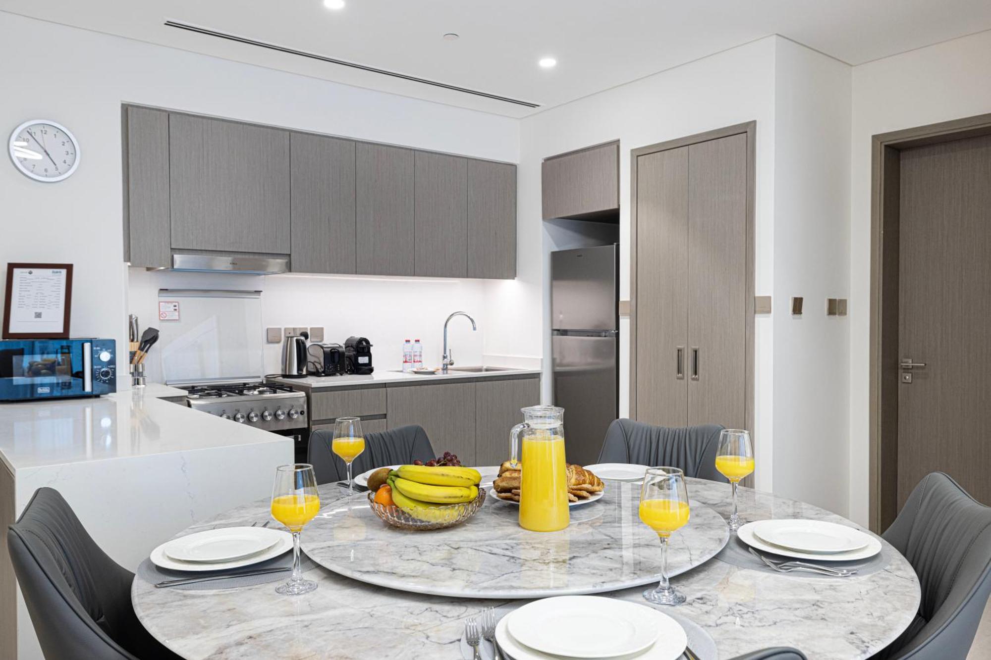 Apartment Emaar Grande - Elegant 1 Bedroom - Infinity Pool - 1min To Mall And Burj Khalifa Dubai