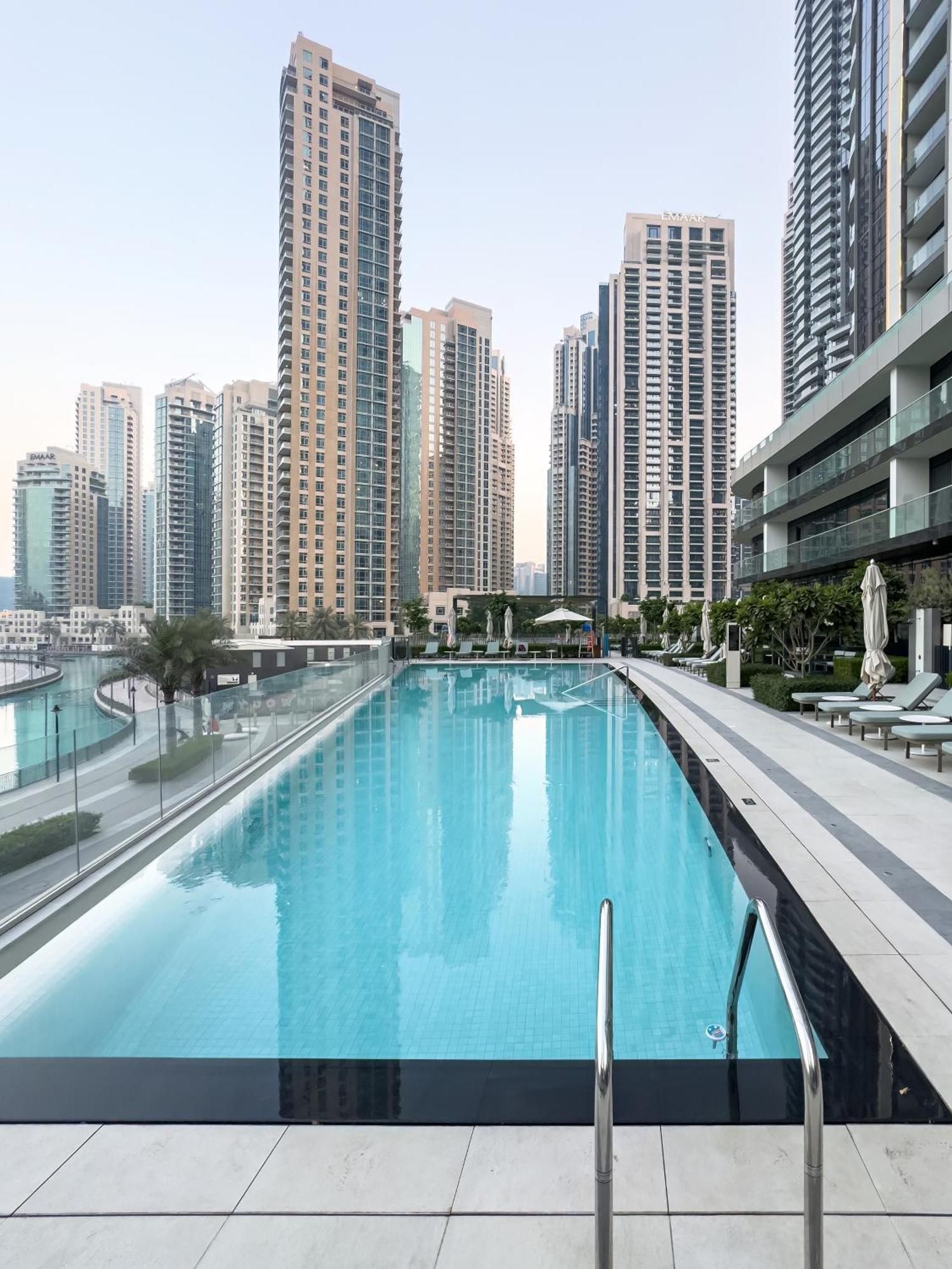 Emaar Grande - Elegant 1 Bedroom - Infinity Pool - 1min To Mall And Burj Khalifa * Dubai