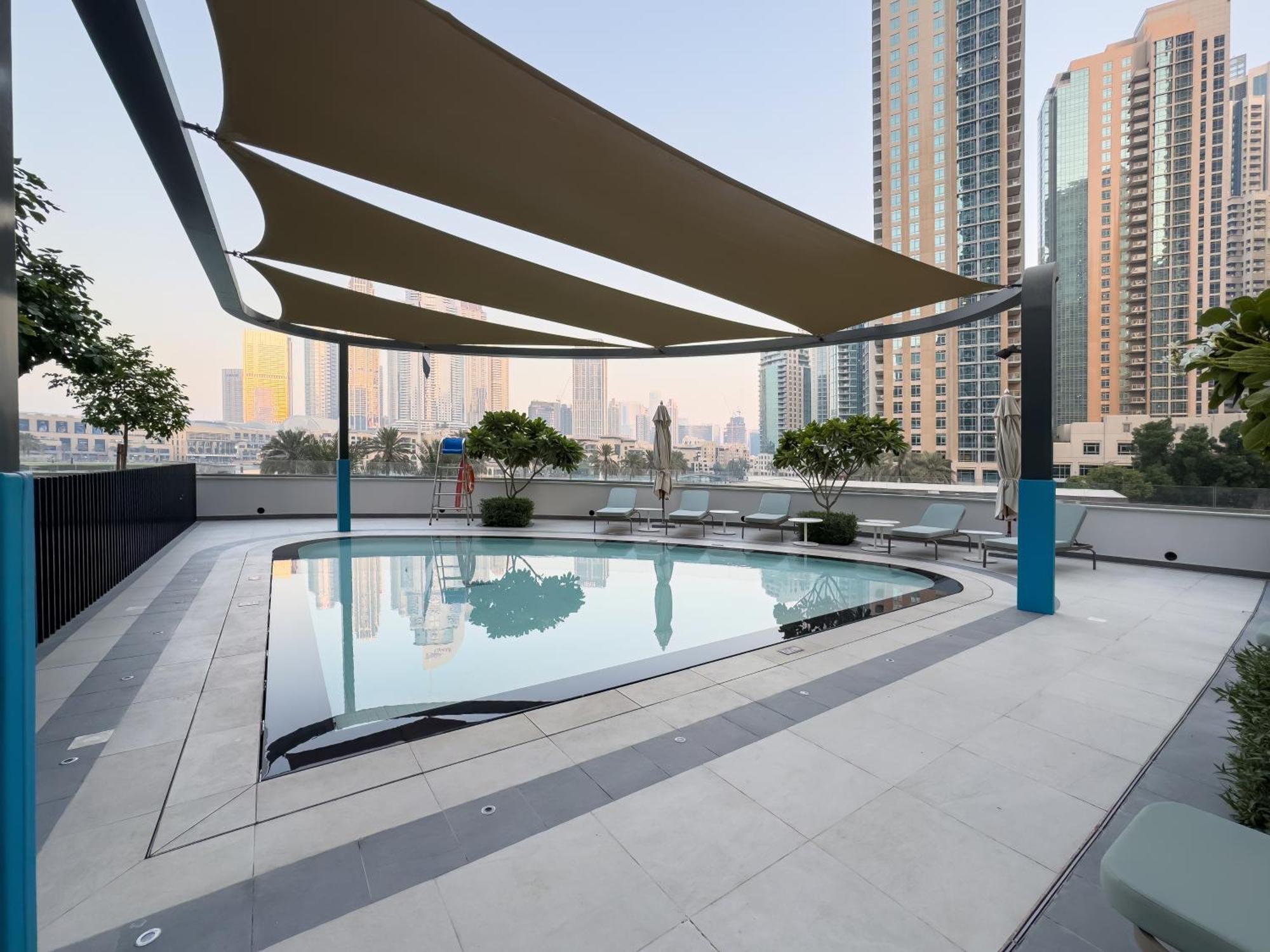 Emaar Grande - Elegant 1 Bedroom - Infinity Pool - 1min To Mall And Burj Khalifa *